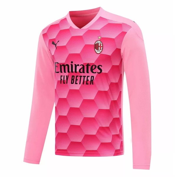 Camiseta Milan ML Portero 2020/21 Rosa